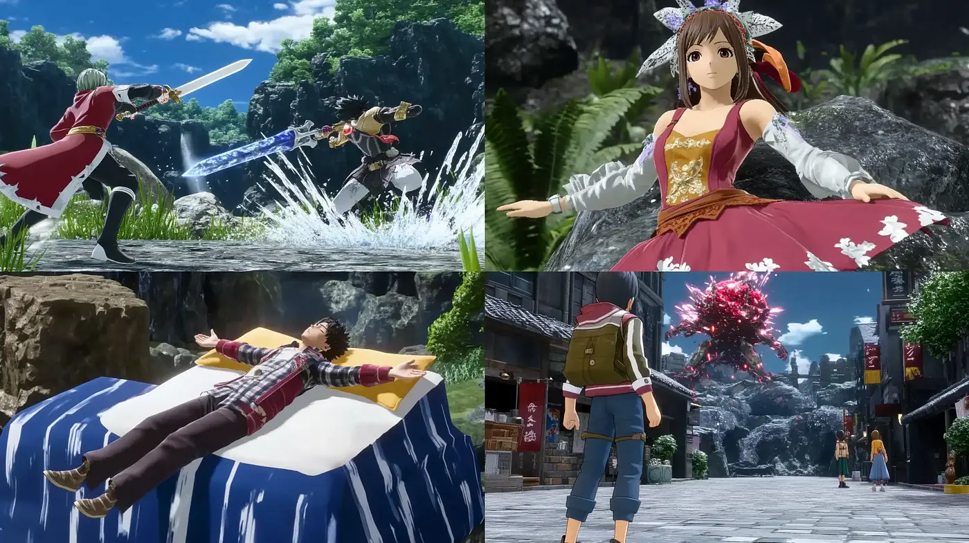 Lively Anime-Inspired Adventure Essence - Midjourney sref style