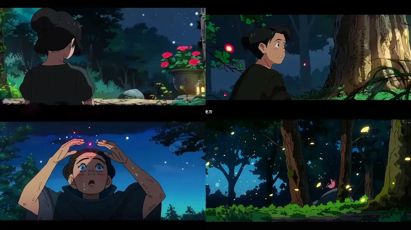 Visually Enchanting Animated Scenes with a Whimsical Fantasy Atmosphere - Midjourney sref style