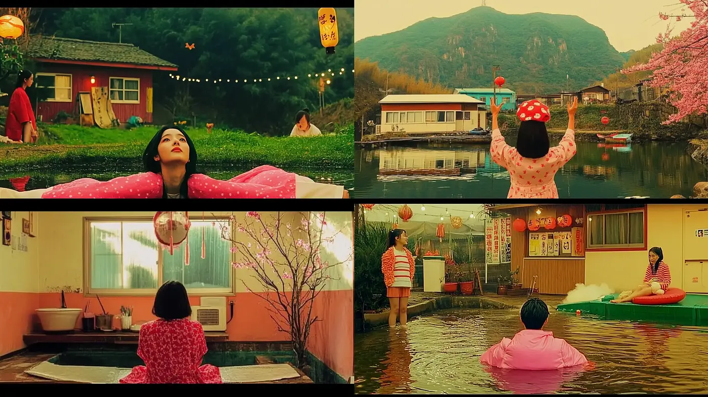 Ethereal Cinematic Tableaus with a Lyrical Asian Sensibility - Midjourney sref style