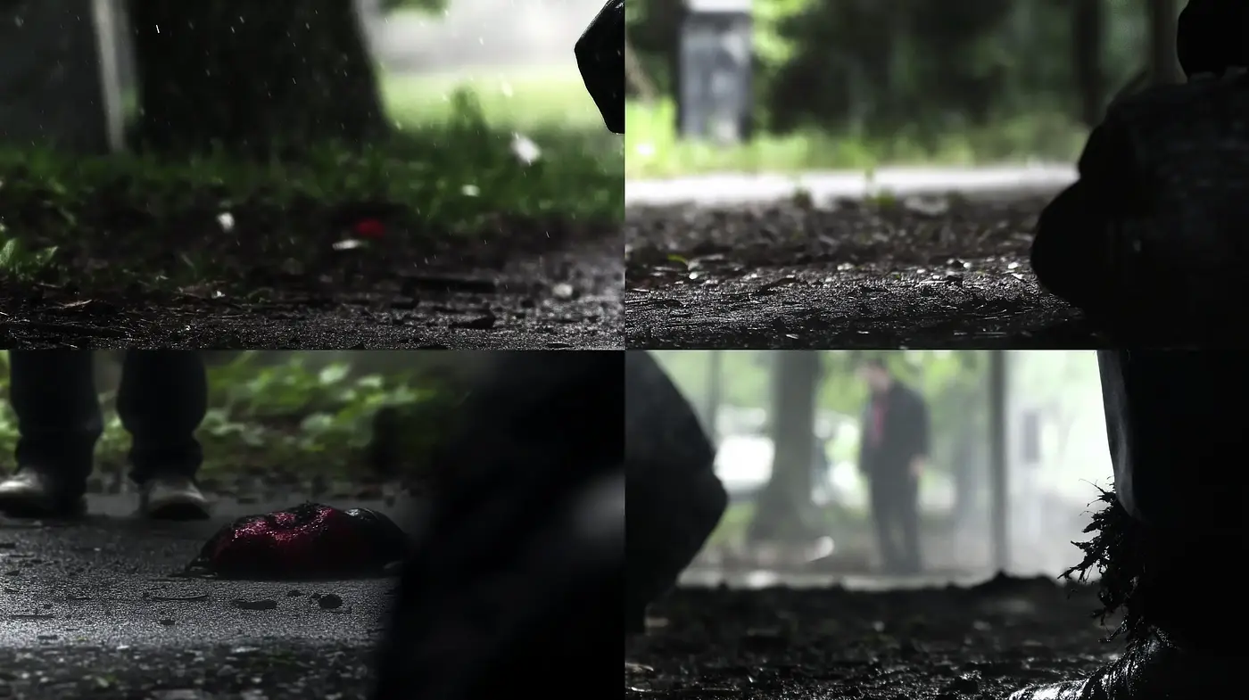 Cinematic Gloom: A Cohesion of Desaturated Realism and Evocative Shadows - Midjourney sref style