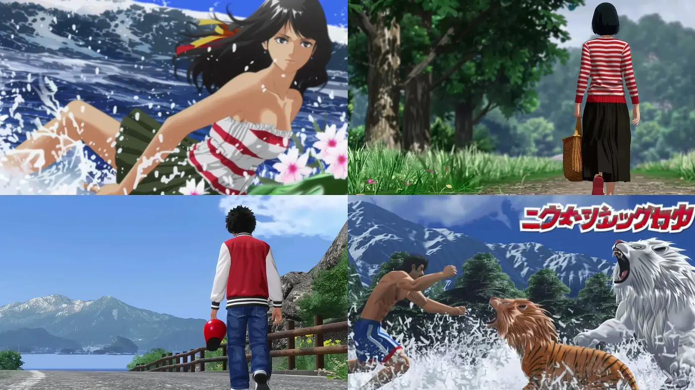 Vibrant Anime-Inspired Digital Artistry with Naturalistic Overtones - Midjourney sref style