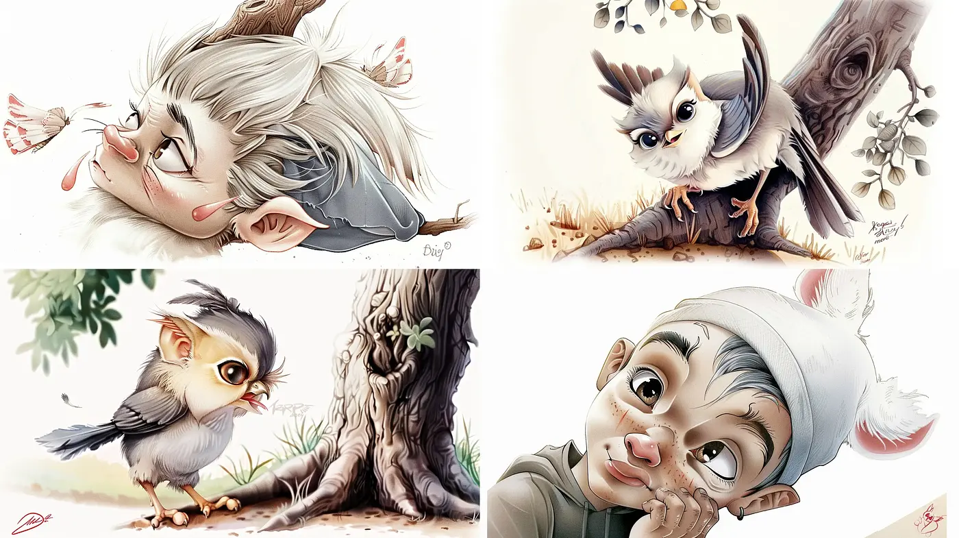 Enchanted Whimsy: A Fusion of Soft Fantasy with a Sprinkling of Realism - Midjourney sref style