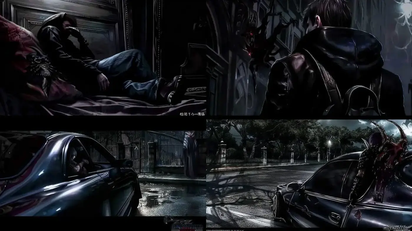 Dark and Atmospheric Scenes with a Touch of Realism - Midjourney sref style