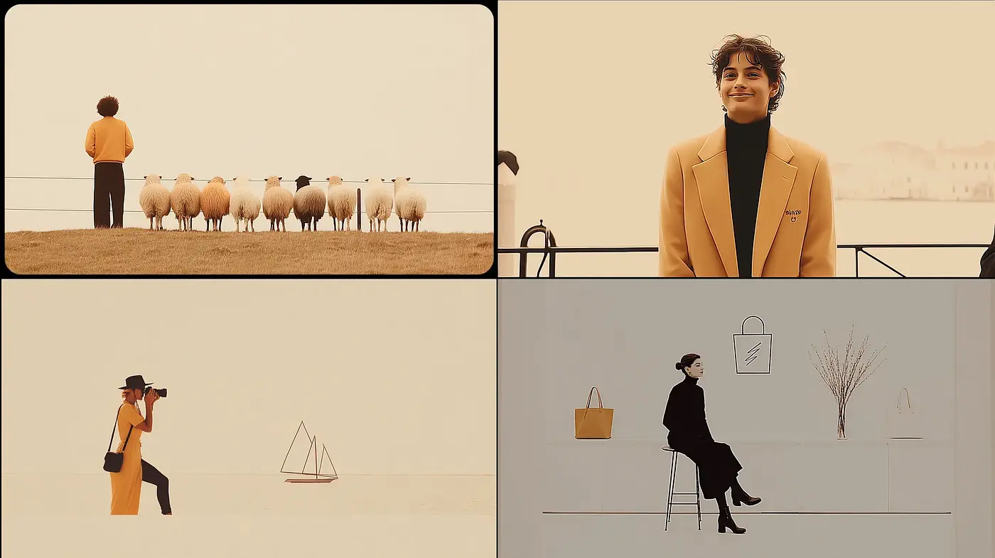Aesthetic Exploration of Minimalism with Earthy Undertones - Midjourney sref style