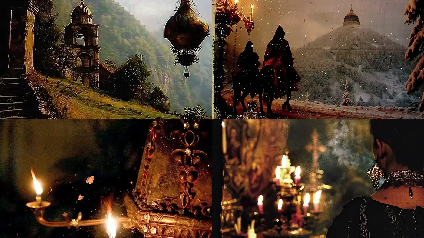 Mystical and Atmospheric Imagery with Rich Textural Detail - Midjourney sref style