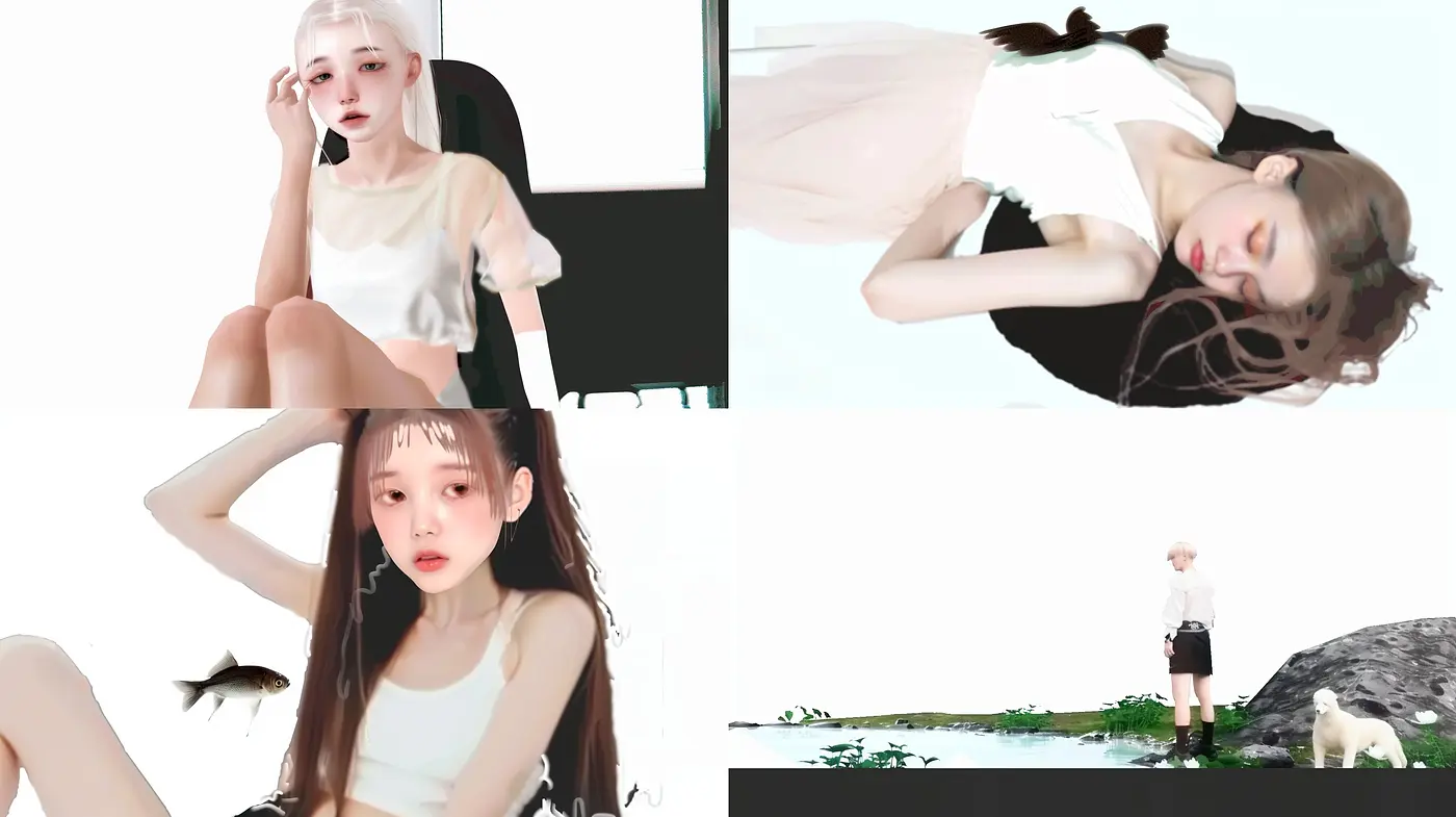 Ethereal Serenity: A Pastel Watercolor Dream Blended with Digital Softness - Midjourney sref style