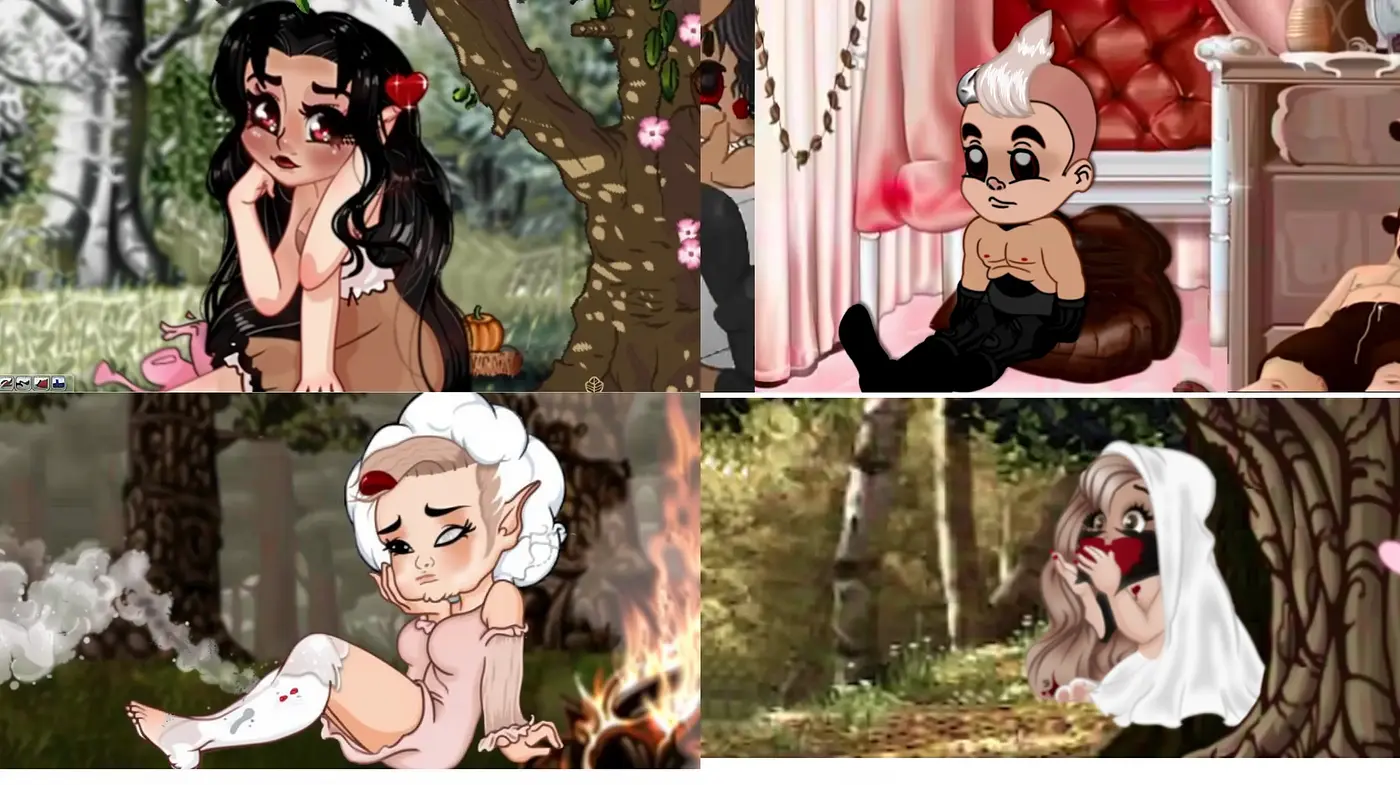 Enchanting Forest Whimsy with Cartoonish Essence and Subdued Tones - Midjourney sref style