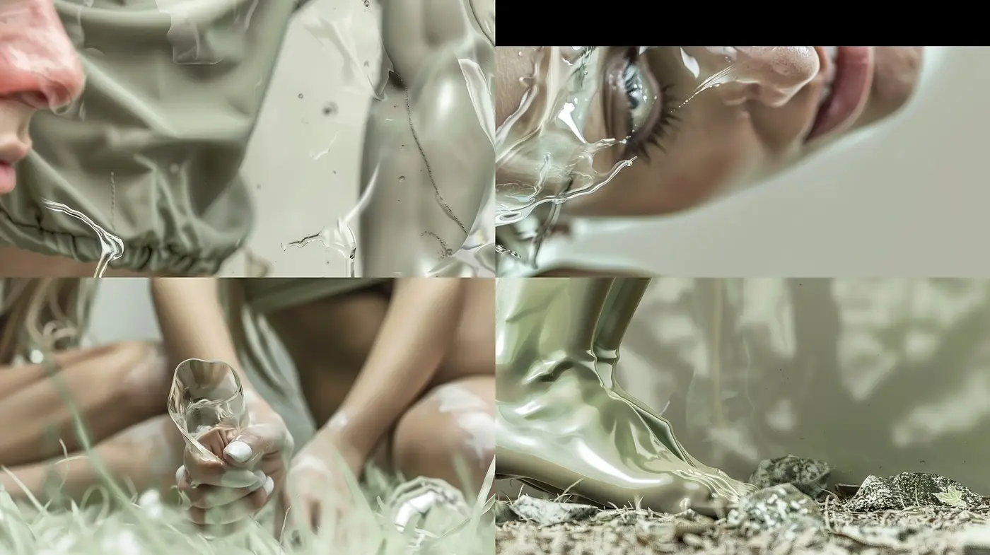 Ethereal Translucency: A Study in Modern Surrealism - Midjourney sref style