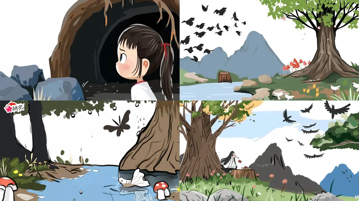 Harmonious Anime-Inspired Pastoral Visions - Midjourney sref style