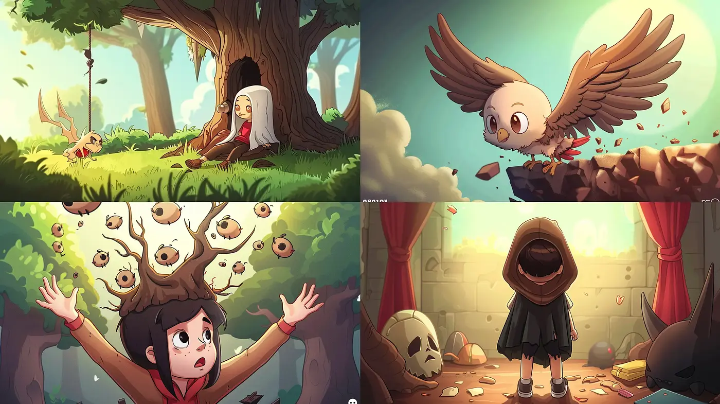 Enchanted Whimsy: A Journey Through Whimsical Animation Styles - Midjourney sref style