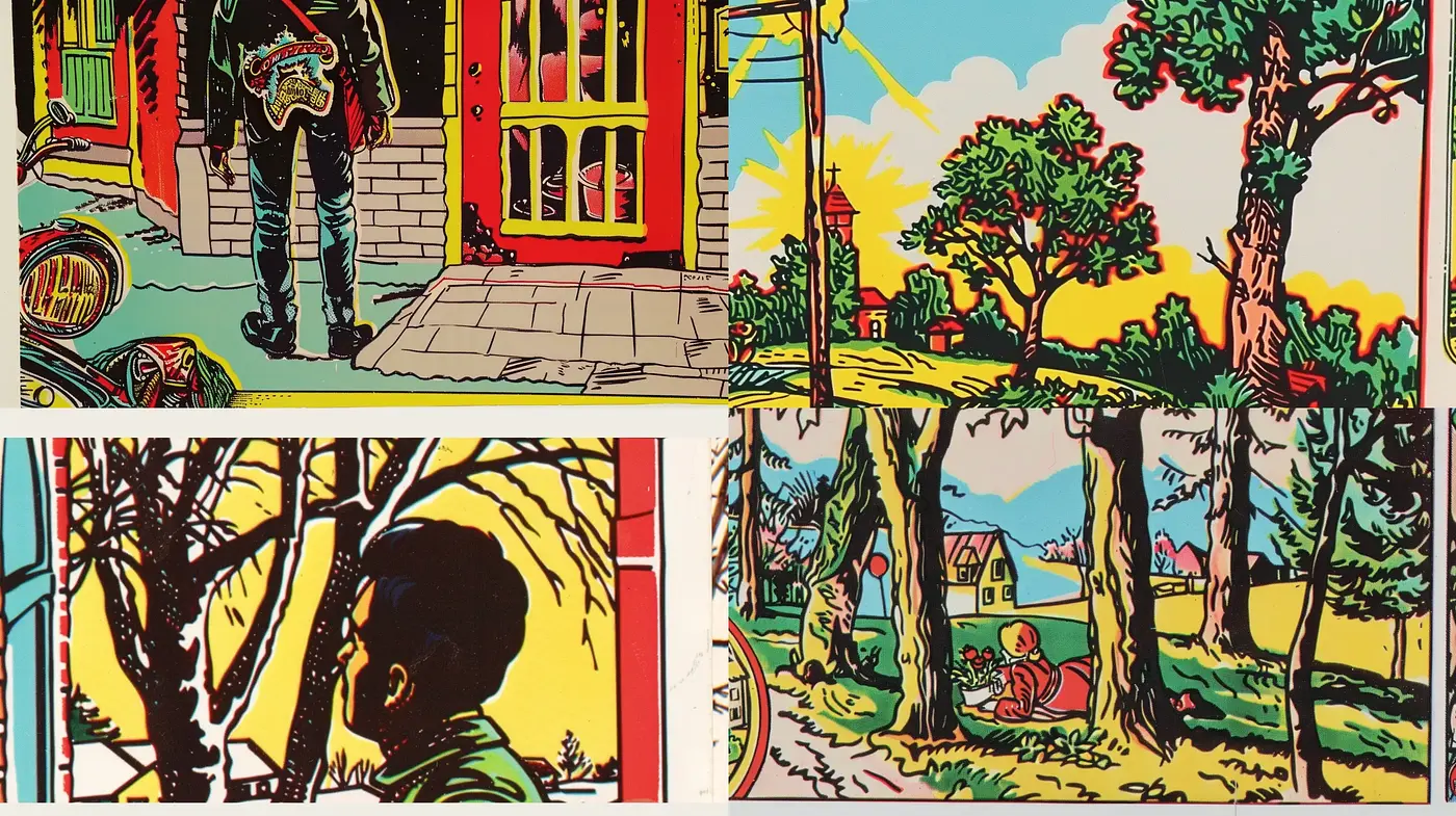 Vibrant Storybook Illustration Fusion - Midjourney sref style