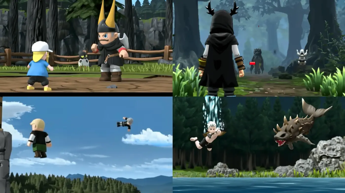 Whimsical Adventure in Stylized Animation - Midjourney sref style