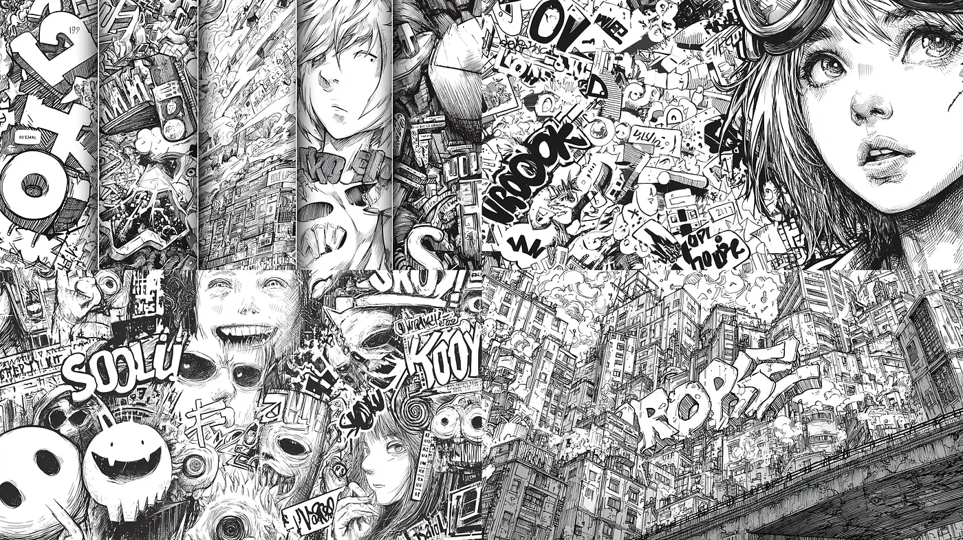 Dynamic and intricate urban expressionism with a contemporary edge - Midjourney sref style