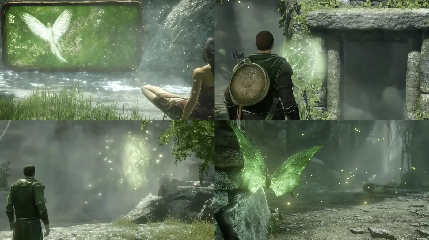 Enigmatic Verdure - Fusion of Photorealistic and Fantastical Elements - Midjourney sref style