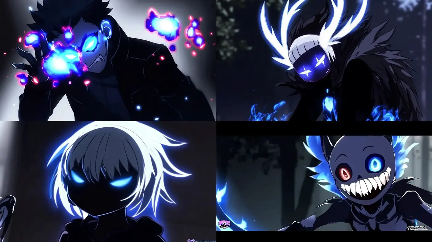 Luminous Nocturne: A Gleaming Dance of Neon and Shadow - Midjourney sref style