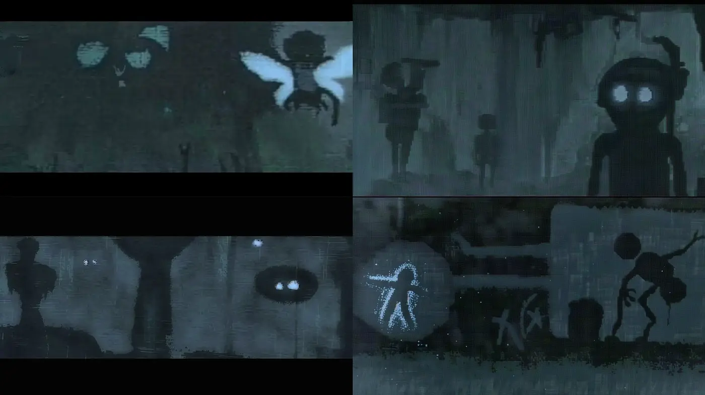 Ethereal Nocturnal Dreamscape with a Surreal Twist - Midjourney sref style