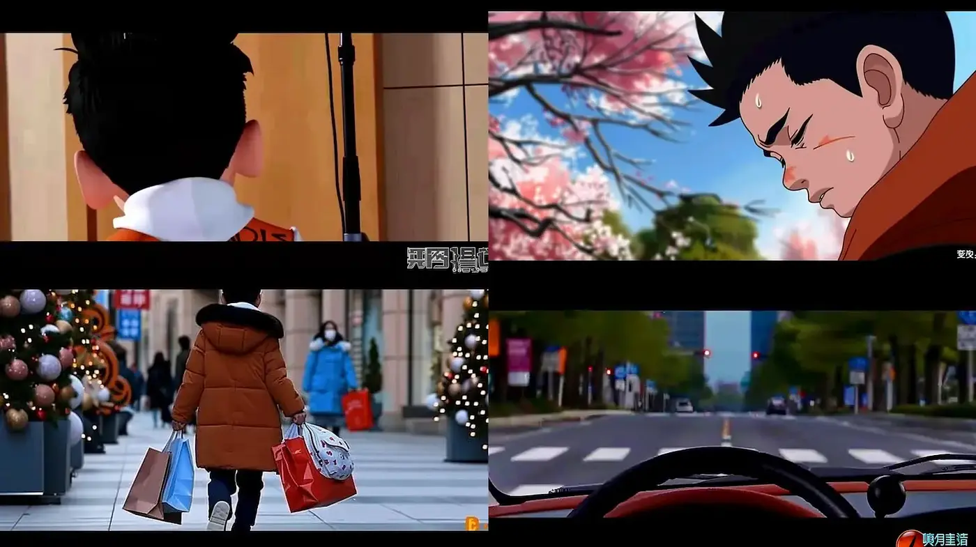 Vibrant Urban Scenes with a Contemporary Animation Influence - Midjourney sref style