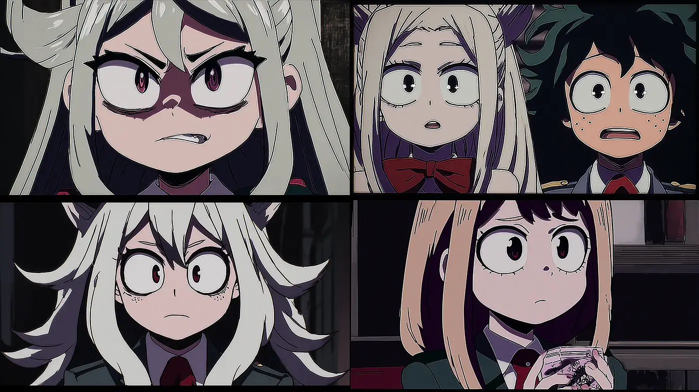 Dynamic and expressive anime-style character portrayals with emotional depth - Midjourney sref style