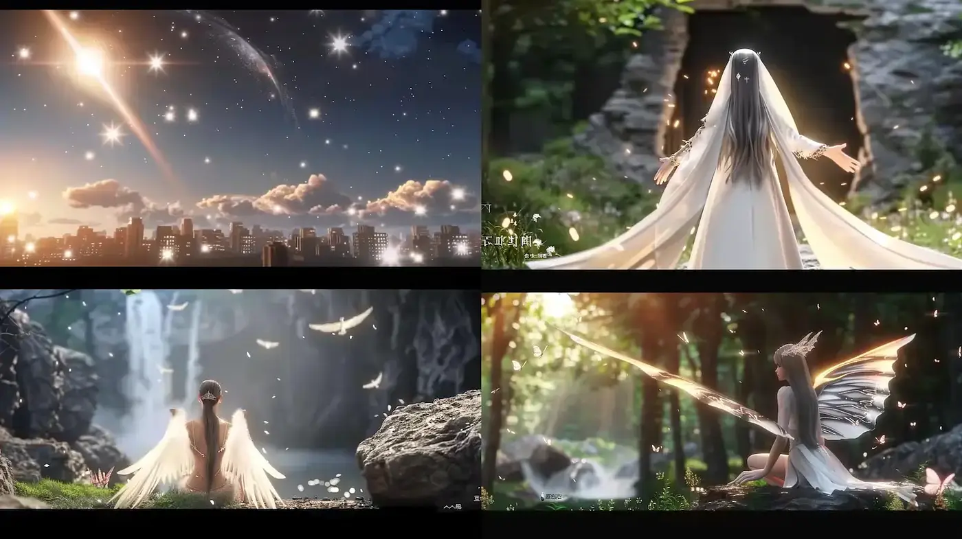 Ethereal and Dreamlike Fantasy Visualization - Midjourney sref style