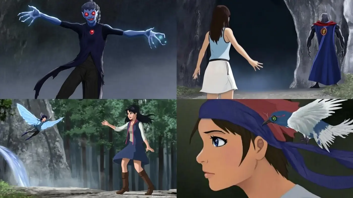 Ethereal Anime Ambiance with a Whimsical Palette - Midjourney sref style