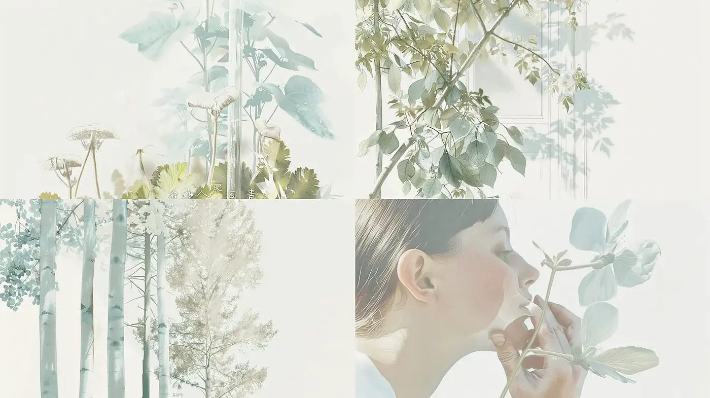 Ethereal and Serene Nature-Inspired Aesthetic - Midjourney sref style