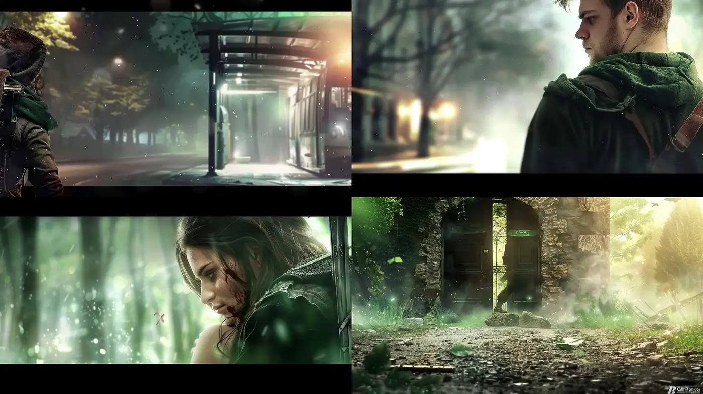 Ethereal Cinematic Essence with Pensive Overtones - Midjourney sref style