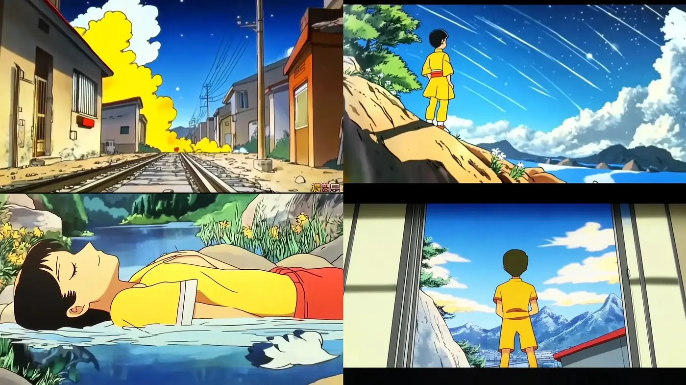Serene Anime-Inspired Dreamscape Visions - Midjourney sref style