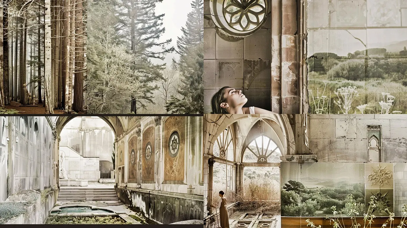 Wistful Sepia-Tone Reverie: A Consistent Exploration of Nostalgia and Light - Midjourney sref style