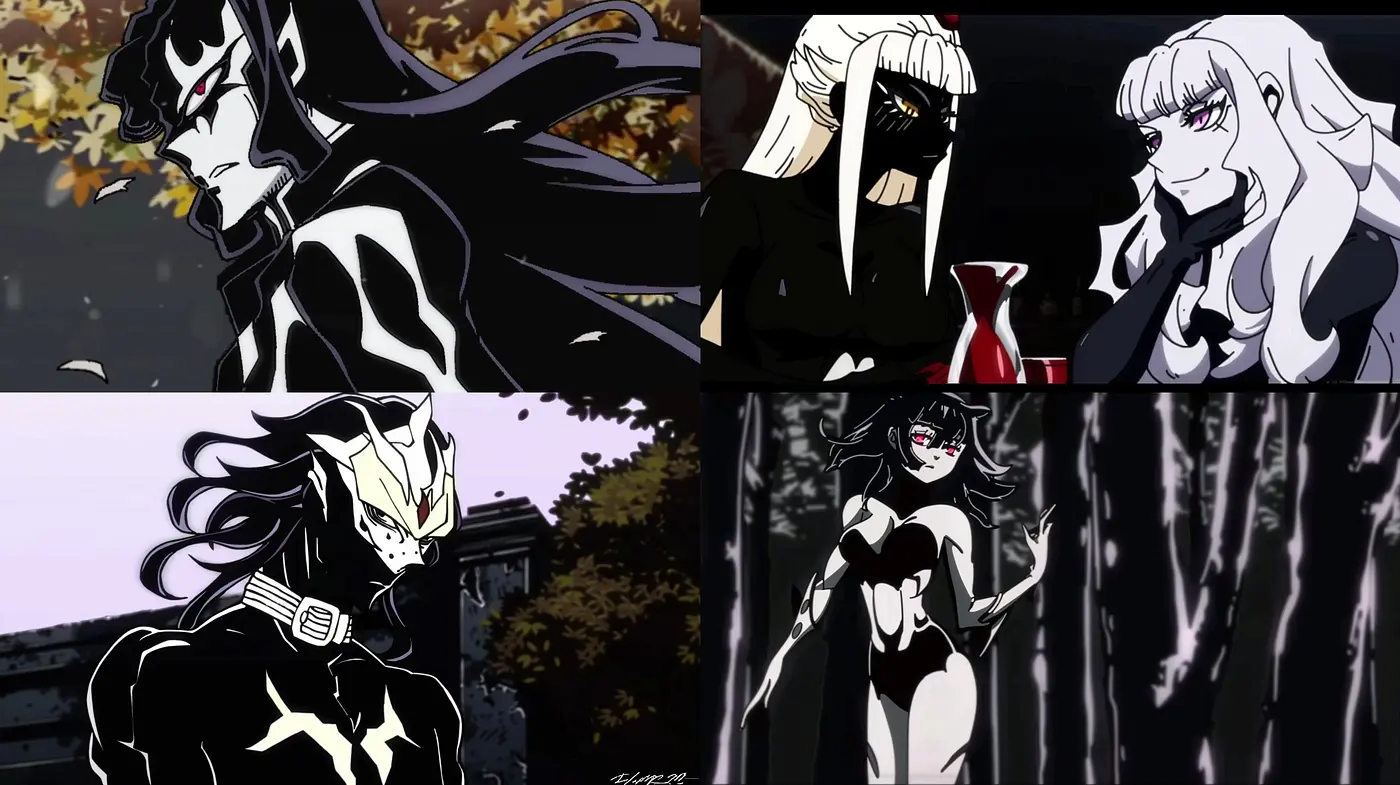 Stylized Noir Manga Aesthetics with High-Contrast Monochrome and Dramaturgic Ambiance - Midjourney sref style