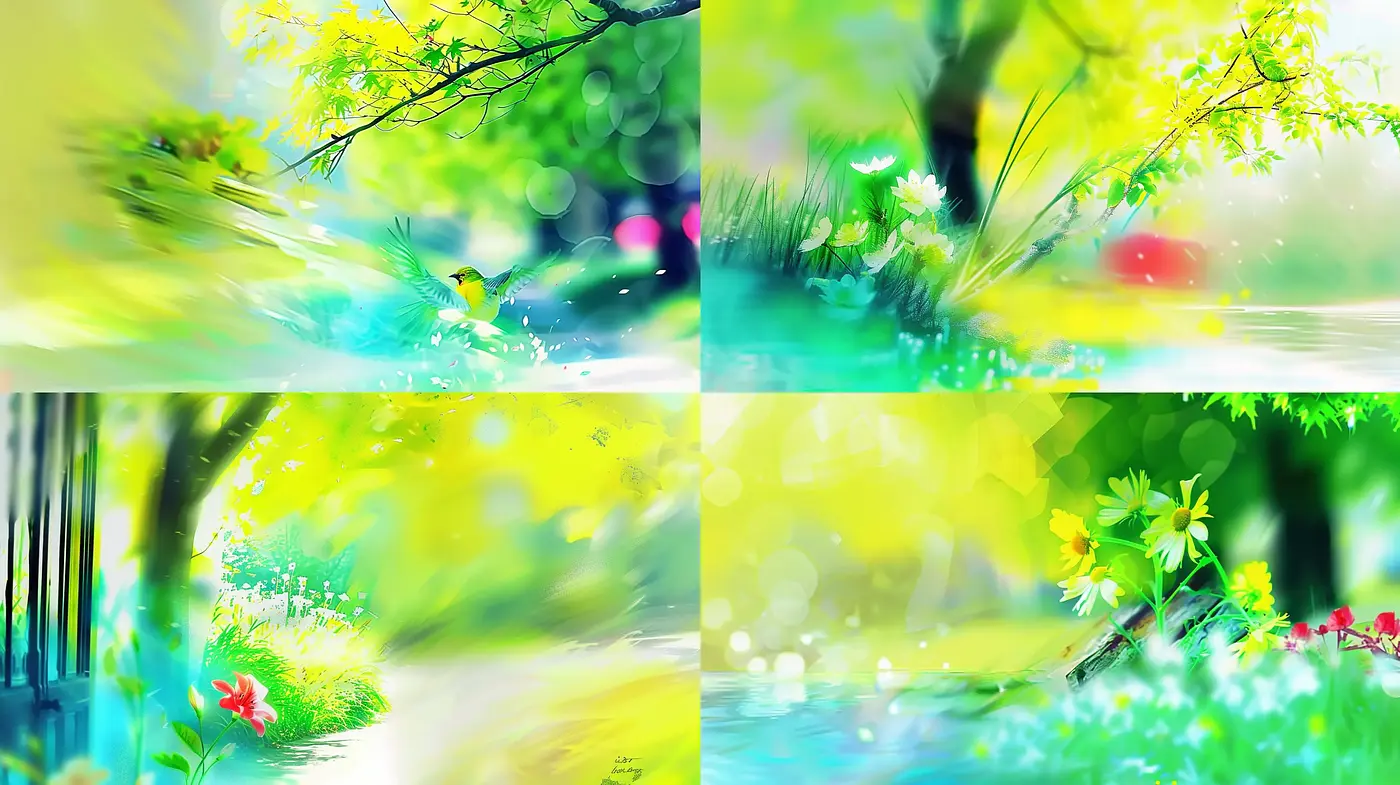Ethereal Light-drenched Natural Vistas - Midjourney sref style