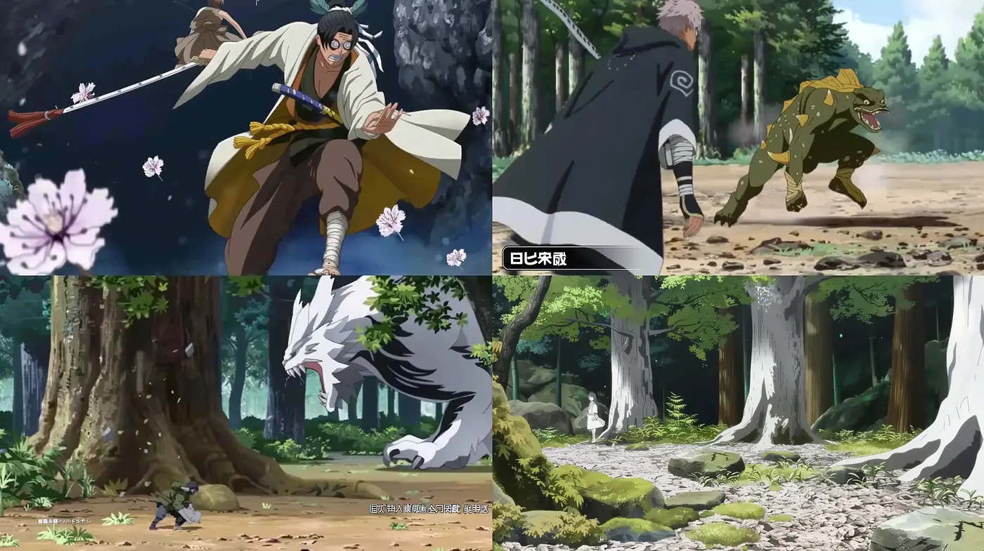 Consistent Elements of Stylized Animation with a Dynamic and Natural Essence - Midjourney sref style