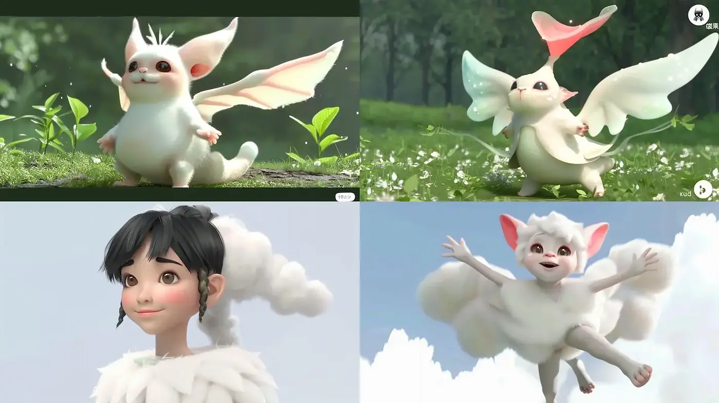 Charming Whimsical Creature Design with Lighthearted Aesthetic - Midjourney sref style