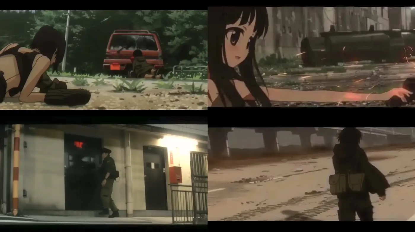 Dusky Hues and Evocative Anime-Inspired Storytelling Visualization - Midjourney sref style