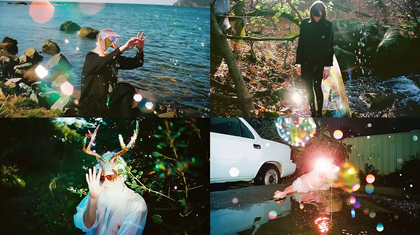 Whimsical Naturalism with Ethereal Elements and Dreamlike Composition - Midjourney sref style