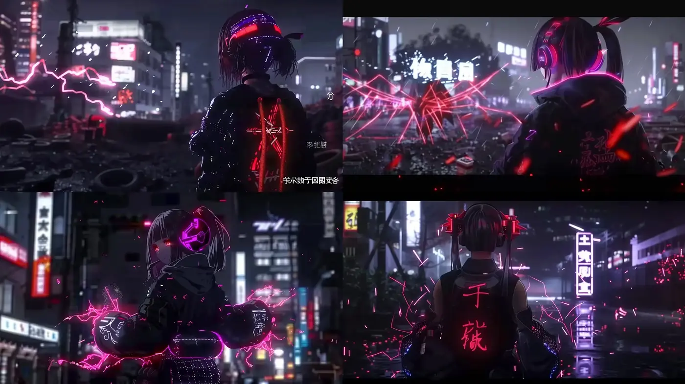 Neon-Tinged Cyberpunk Vistas: An Homage to Futuristic Megalopolises - Midjourney sref style
