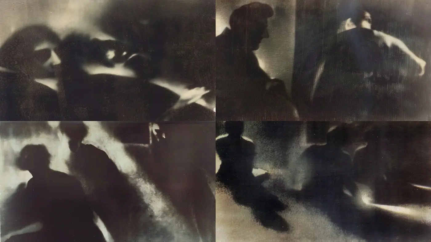 Ethereal Shades of Monochrome: A Study in Textural Ambiguity and Shadow Play - Midjourney sref style