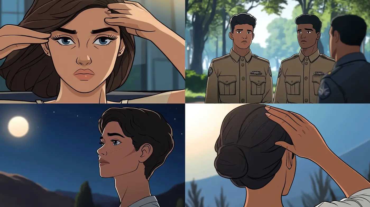 Consistent Animated Elegance: Emotive Expressions and Softly Saturated Palettes - Midjourney sref style