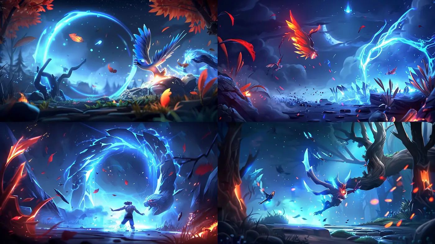 Enigmatic Ethereal Fantasy: A Dance of Luminescent Hues and Dreamlike Textures - Midjourney sref style
