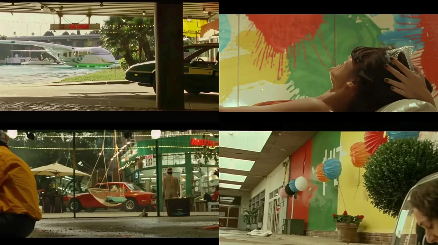 Warm Retro Cinematic Style with Grainy Texture and Earthy Tones - Midjourney sref style