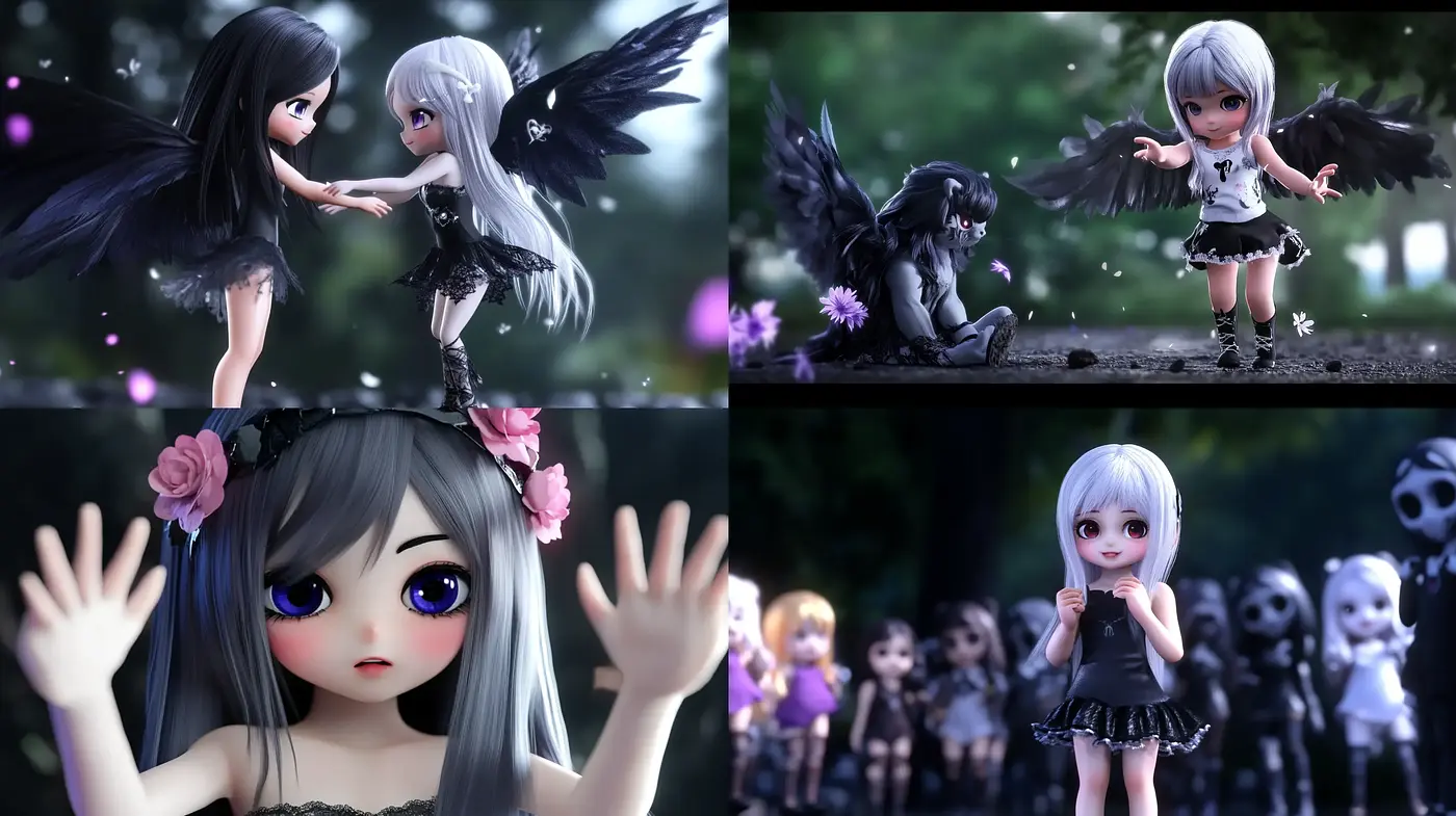 Dreamlike Fantasy of Enchanted Dolls - Midjourney sref style