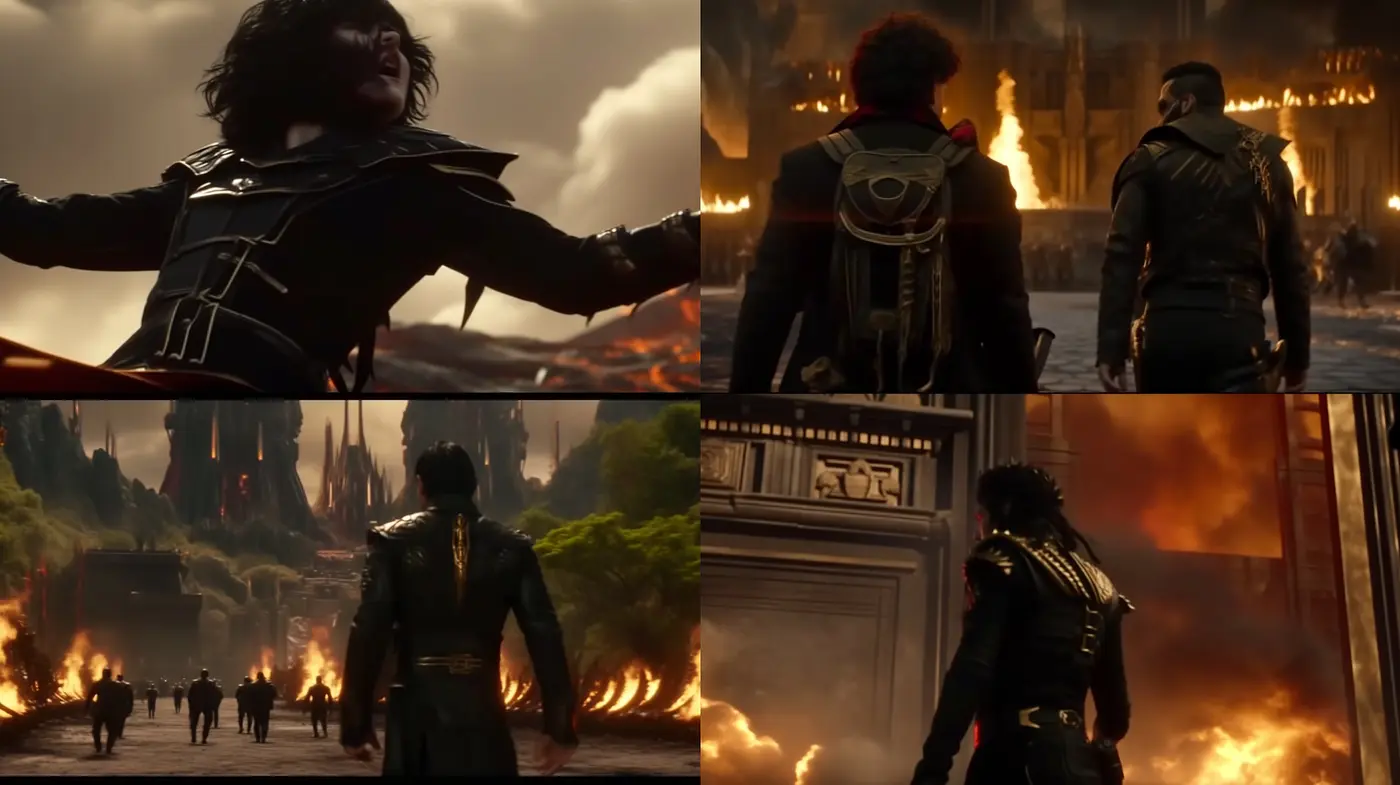 Epic Cinematic Spectacle: A Visual Homage to High Fantasy and Mythological Adventure - Midjourney sref style
