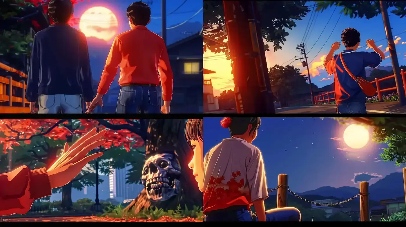 Luminous Twilight Glow: A Fusion of Anime-Inspired Visuals with Pastel Sunset Hues - Midjourney sref style