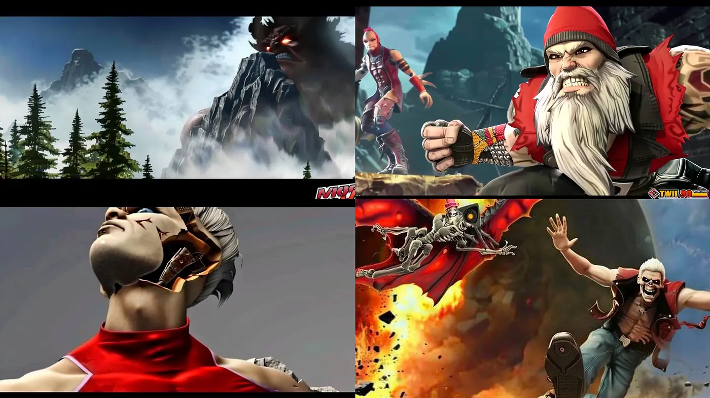 Dynamic Intensity in Stylized Action Art - Midjourney sref style