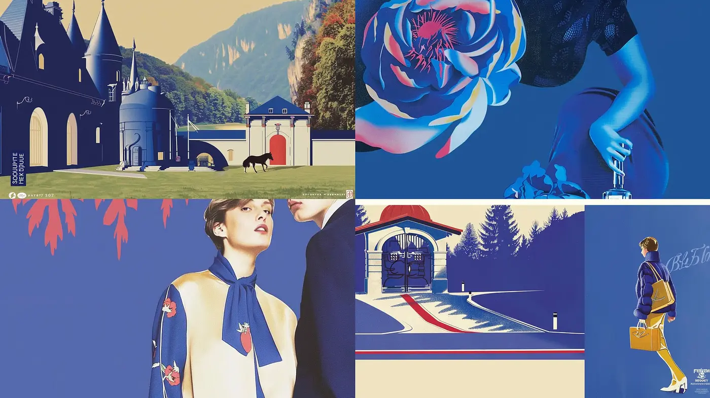 Sleek Graphic Elegance with a Nostalgic Art Deco Revival - Midjourney sref style