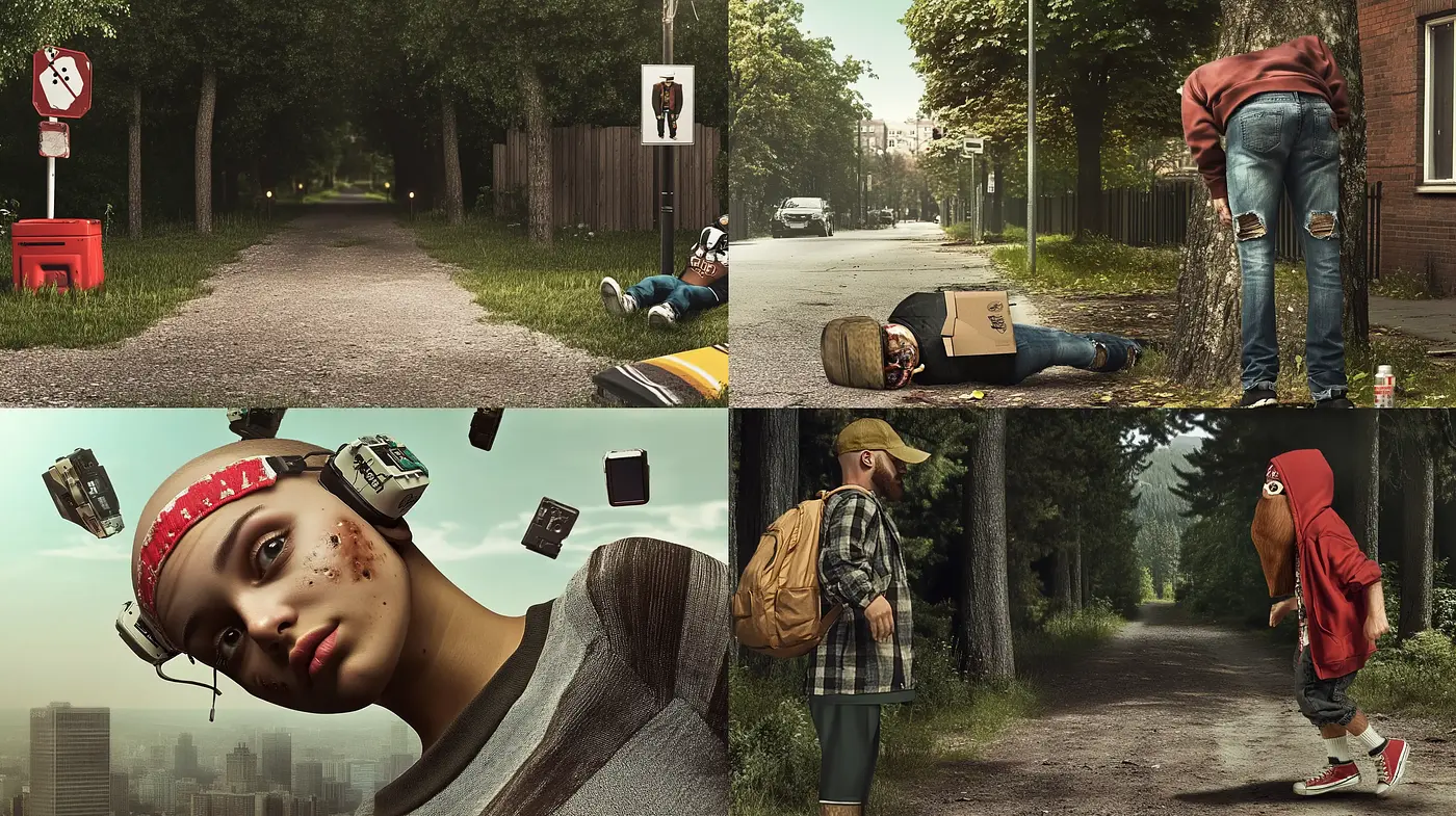 Uniformly Lit Hyperrealistic Vignettes with a Dusty Nostalgic Undertone - Midjourney sref style