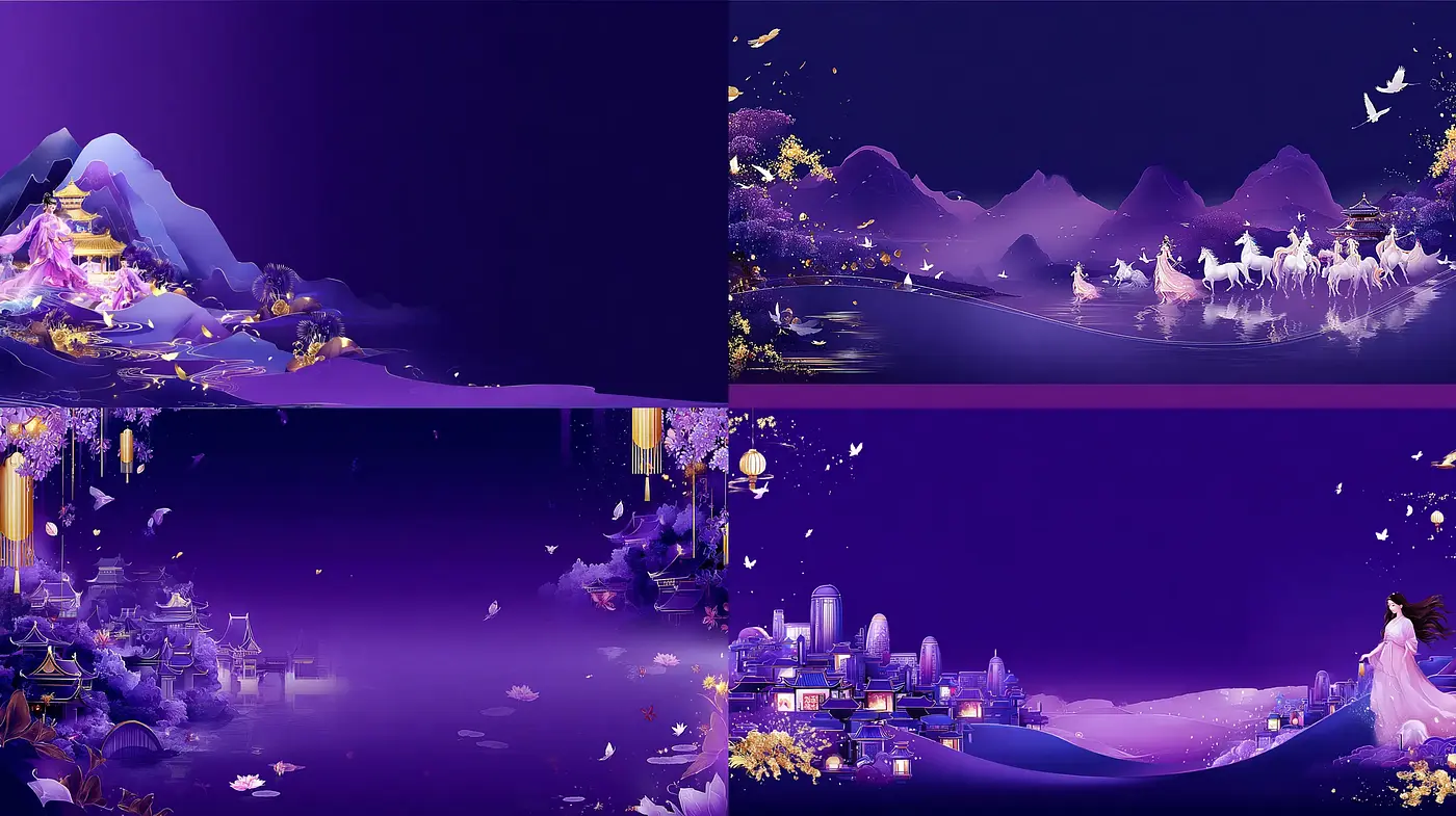 Surreal and Enchanting Landscapes with a Mystical Aura - Midjourney sref style