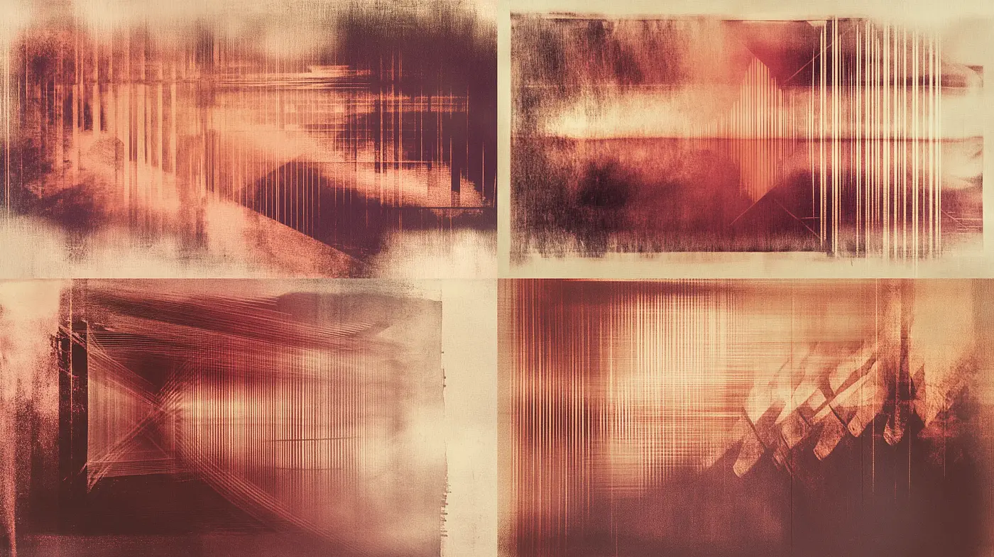 Ethereal Warmth: A Study in Transient Textures and Tonal Ambience - Midjourney sref style