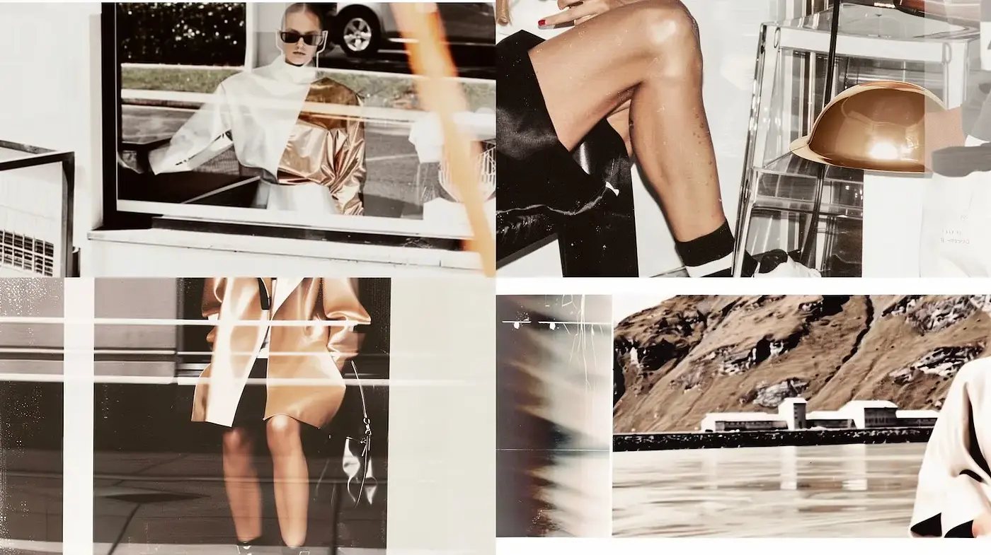 Contemporary Minimalist Aesthetic with a Glimpse of 70s Retro - Midjourney sref style