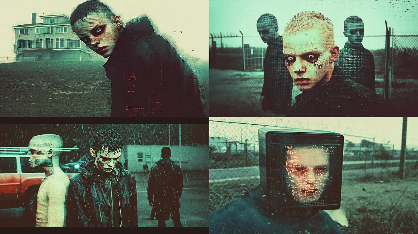 Dystopian Desolation - A Consistent Palette of Decay and Disquiet - Midjourney sref style