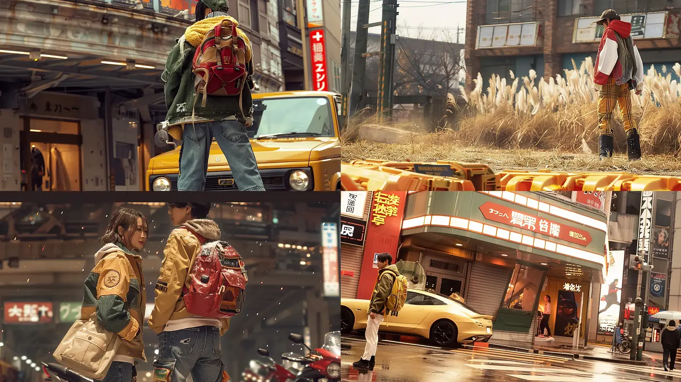 Dusky Urban Memories: A Warm-Toned Cinematic Homage - Midjourney sref style